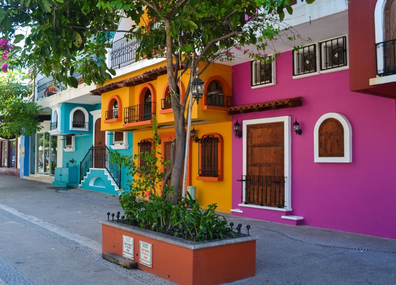 Colorful Building Facades